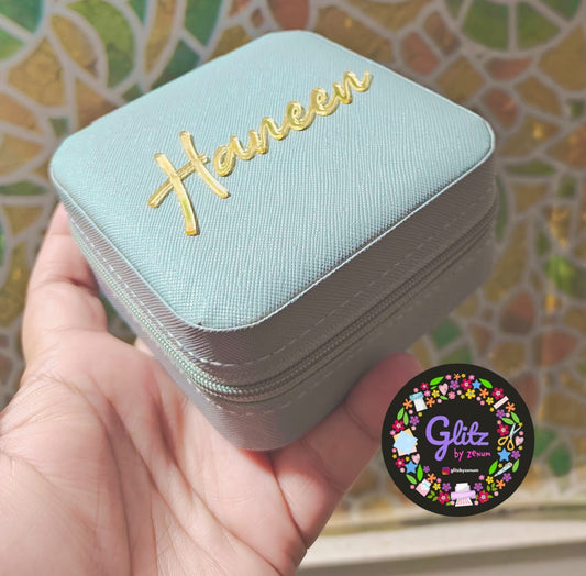 Customized mini jewelry box