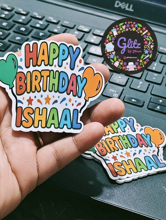 Diecut stickers size 2*2.5 inches 50 pcs