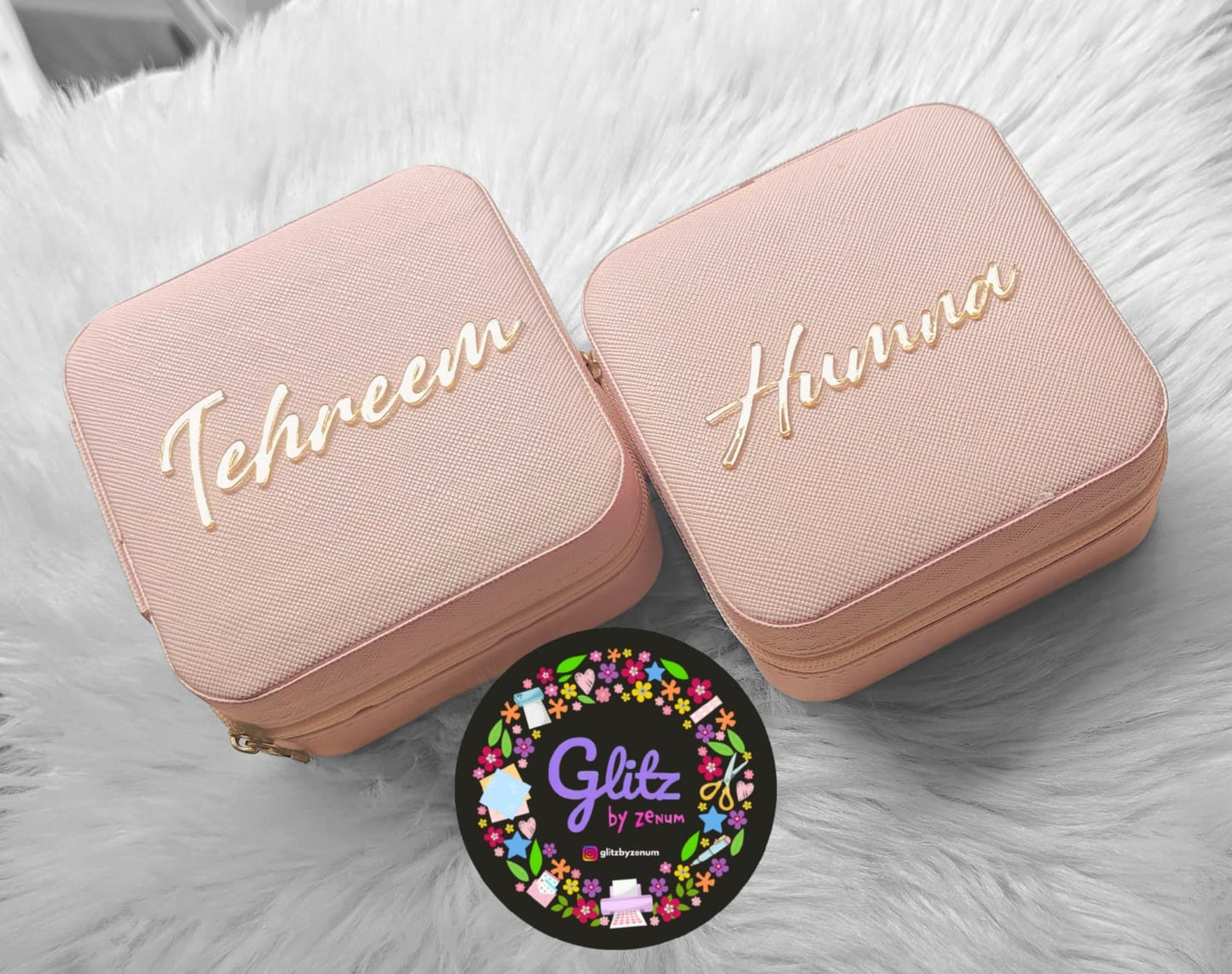 Customized mini jewelry box